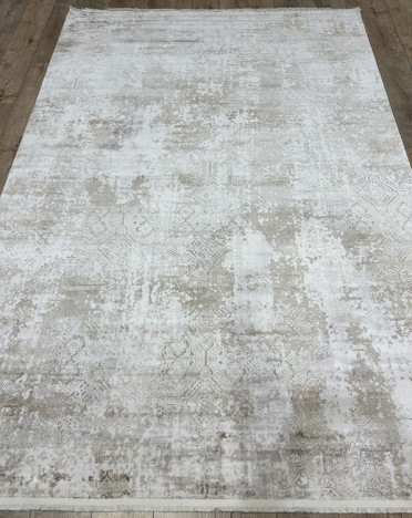 Турецкий ковер Elite Carpet COUTURE 04645A (Акрил - Полиэстер, бежевый, кремовый)